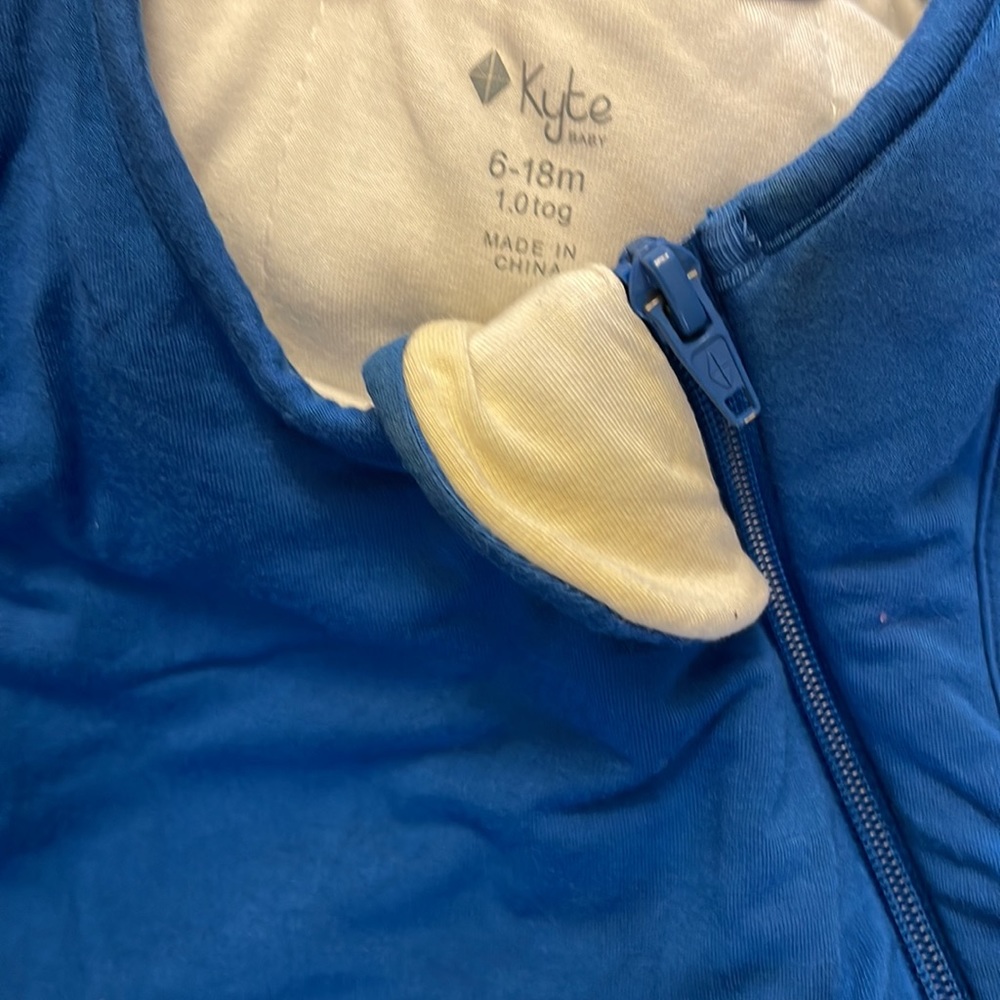 Kyte Baby Sapphire Sleepbag 1.0 tog size 6-18 months - Picture 3 of 10